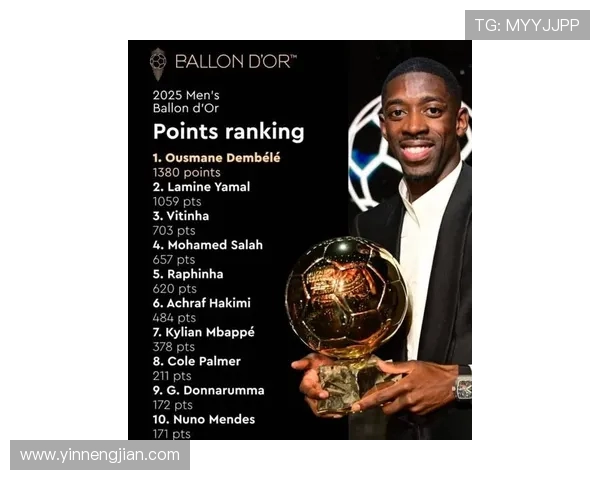 登贝莱力压亚马尔高分夺金球奖全票统计揭示竞争激烈